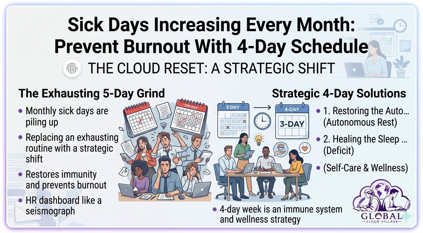 Prevent Burnout With 4-Day Schedule